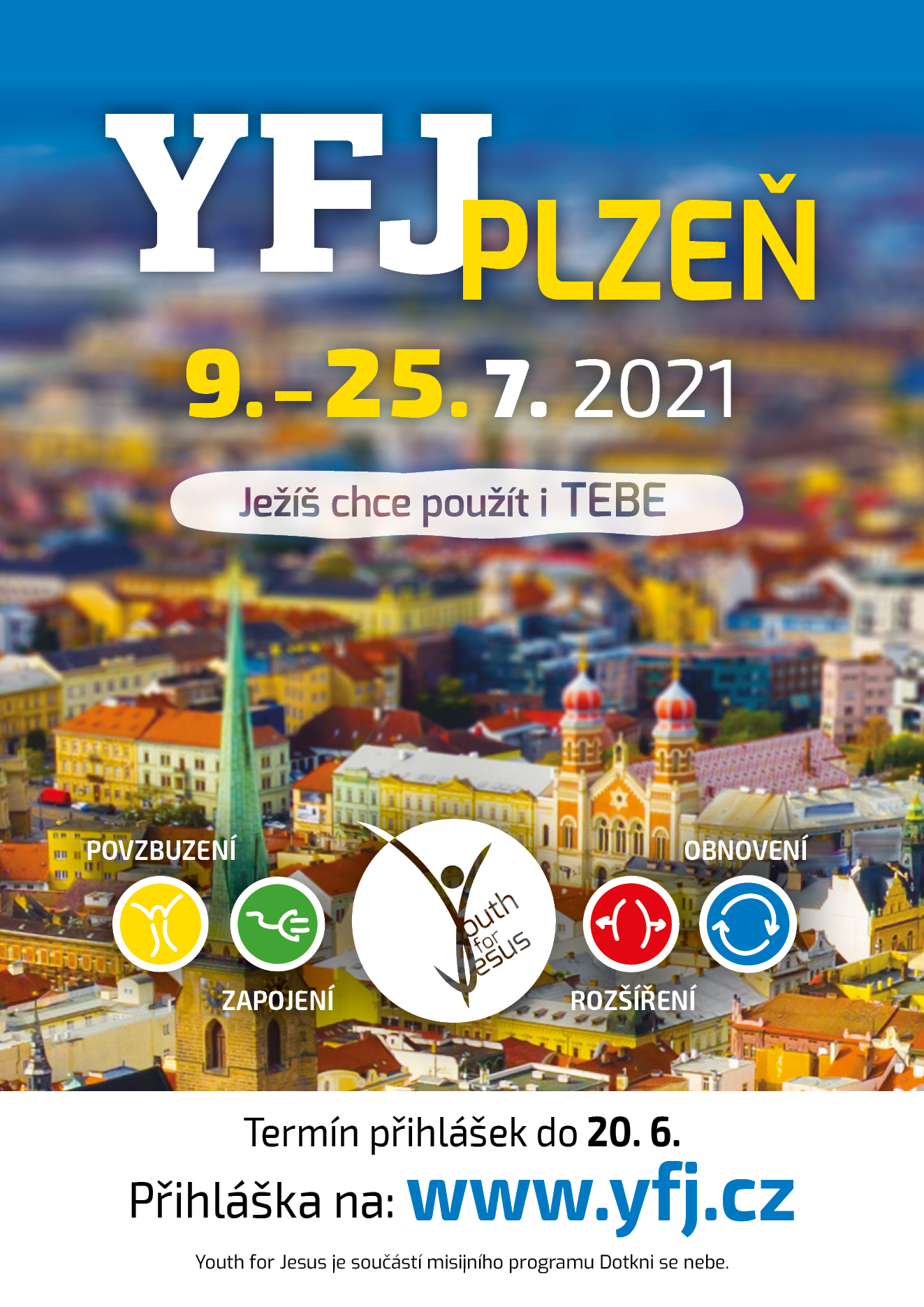 Pozvánka na Youth for Jesus