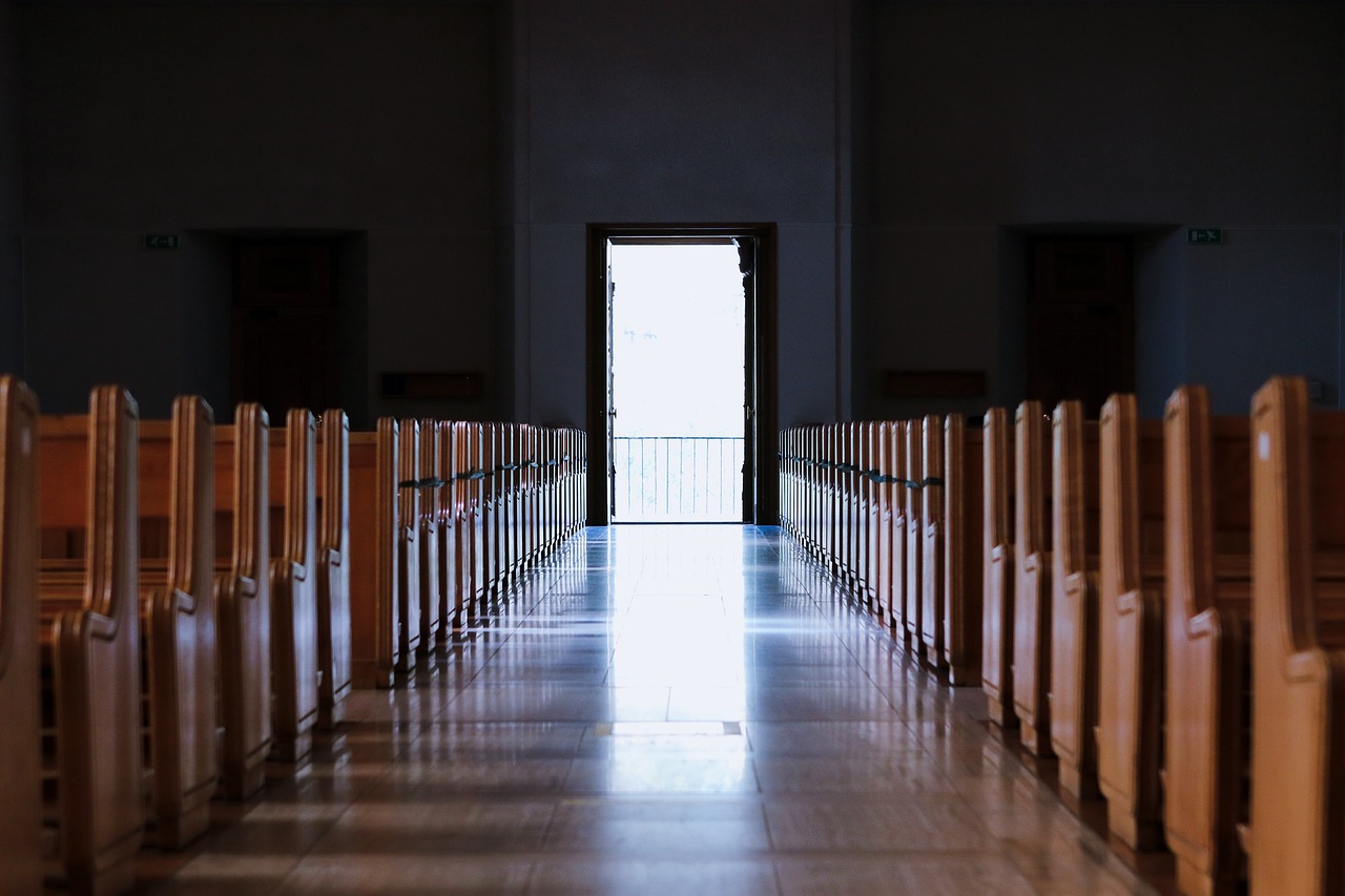 Chodba kostela nahled