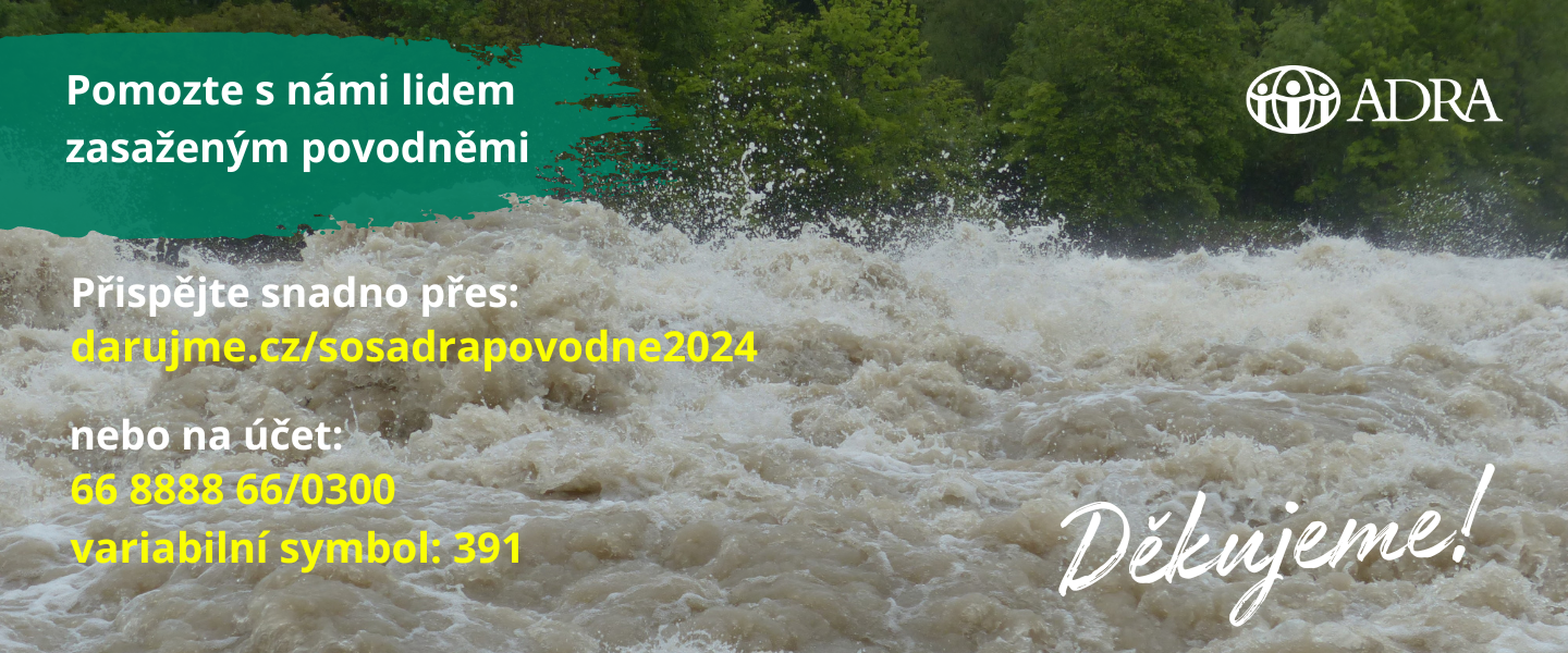 SOS ADRA povodně 2024