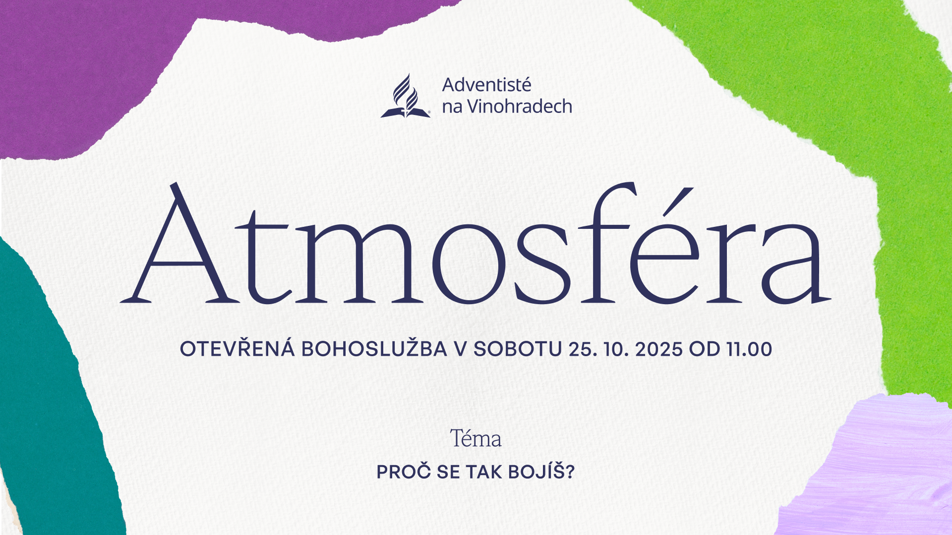 Na Vinohradech pokračuje Atmosféra – otevřená bohoslužba pro každého