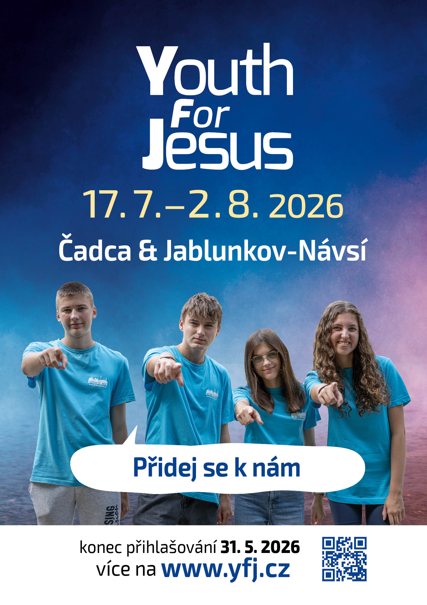 Léto, které mění životy: Přidej se na YFJ 2026!